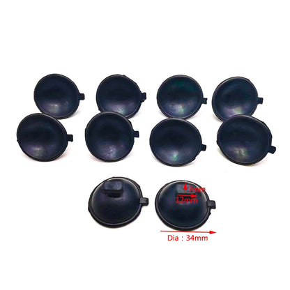 10Pcs/lot Black Aquarium Suction Cup Filter Air Pump Water Pump Holder Sucker for Fish Tank Pump Suction Cups For Glass Surface