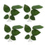 UXCELL 2/4 Pcs Aquarium Artificial Plastic Plants Betta Fish Leaf Pad with Suction Cup Betta Bed Leaf Hammock Resting Hide Decor