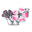 Fit Pandora 925 Original Bracelet 925 Silver Plate Flower Bird Series Charms Beads For Women Fashion DIY Jewelry Gifts Making
