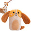 Chew Toys For Dogs Soft Cartoon Plush Dog Teethers Chew Toys Relaxing Sensory Toys Interactive Elastic Pet Toys With Sound For