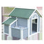 All Seasons Solid Wood Dog House Outdoor Rainproof Outdoor Pet Kennel Large Kennel