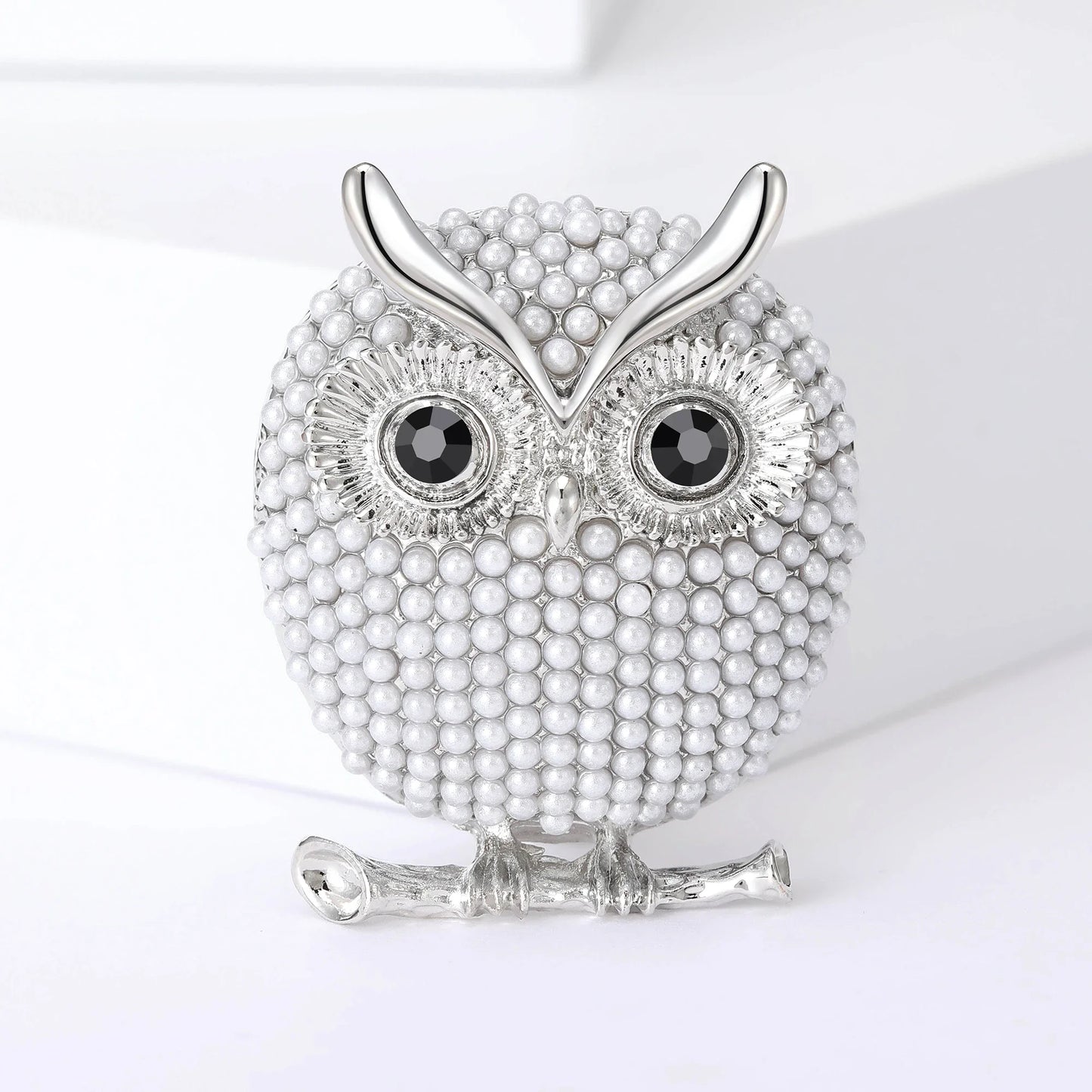 Rhinestone Owl Brooches for Women Unisex 4-Color Cute Birds Party Casual Pins Banquet Party Backpack Gifts Jewelry Accessories