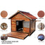 4XL Pet Kennel Large Dog Summer Cooler All Seasons Universal Medium Dog Kennel Solid Wood Removal and Washing