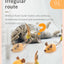 Smart Running Mouse Cat Toy Interactive Random Moving Electric Cat Teaser Toys Simulation Mice Kitten Self-Playing Plush Toys
