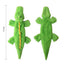 New Crocodile Soft Shell Plush Dog Toys Outdoor Play Interactive Squeaky Dogs Toy Sounder Sounding Paper Chew Tooth Toy