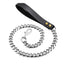 Stainless Steel Pet Gold Chain, Dog Leashes, Leather Handle, Portable Leash Rope, Straps, Puppy, Cat Training, Slip Collar Suppl
