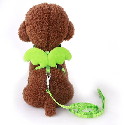 Small Animal Rabbit Harness with Leash Cute Bunny Collar Pet Bunny Supplies Cat Harness & Leash Set for Adult Guinea Pig Ferret