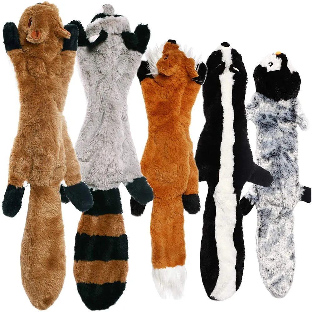 New Crocodile Soft Shell Plush Dog Toys Outdoor Play Interactive Squeaky Dogs Toy Sounder Sounding Paper Chew Tooth Toy