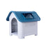 Plastic Dog Kennels Pet House with Door Modern Detachable Outdoor Indoor Waterproof Pet Houses