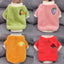 New Fashion Pet Clothes Breathable Dog Clothes Durable Soft Dog Cute Print Puppy Clothes For Pet Suministros Para Perros