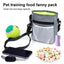 Dog Treat Bags Training Pouch Clip On Pet Treat Pouch Built-in Poop Bag Dispenser Treat Pouches For Pet Toys Kibble Treats