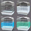 High Quality Nylon Mesh Bird Cage Cover Shell Skirt Net Easy Cleaning Seed Catcher Guard Bird Cage Accessories Parrot Bird Net