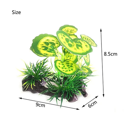 Artificial Underwater Grass Aquarium Fish Tank Simulation Decoration Aquarium Backgrounds Plants Water Grass Accessories Home