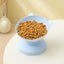 Cat pet feeding and drinking bowl, dog bowl, cat bowl, high footed slanted mouth bowl, pet supplies