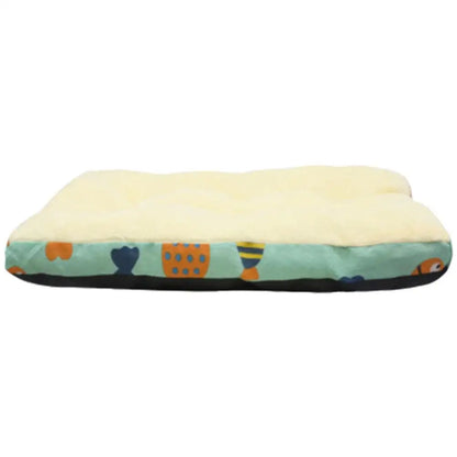Plump And Thickened Pure Cotton Warm Dog Bed Mat Cat Mattress Winter Warm Pet Mat Non-slip Design Machine Washable  Pet Bread Ma