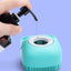 Silicone Dog Bath Massage Gloves Brush Pet Cat Bathroom Cleaning Tool Comb Brush for Dog Can Pour Shampoo Dog Grooming Supplies