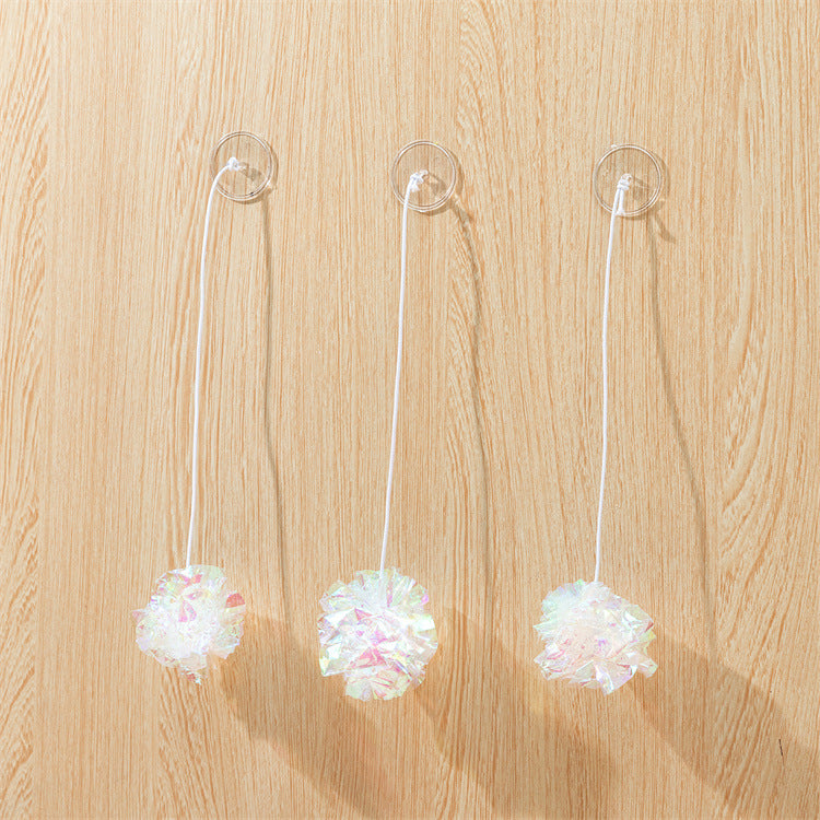 Cat Toy Stick Feather Wand With Bell Mouse Cage Toys Plastic Artificial Colorful Cat Teaser Toy Pet Supplies Random Color
