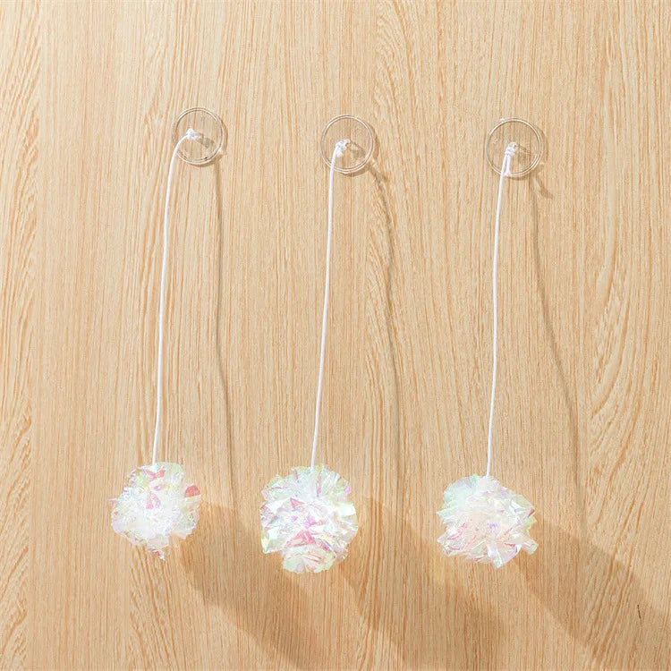 Cat Toy Stick Feather Wand With Bell Mouse Cage Toys Plastic Artificial Colorful Cat Teaser Toy Pet Supplies Random Color