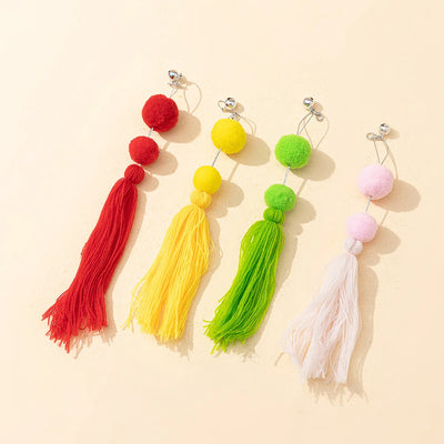 Cat Toy Cat Teaser Sticks Pussy Cat Stick Replacement With Bell Pussy Cat Self Hi Pussy Cat Toy Pussy Cat Stick Accessories