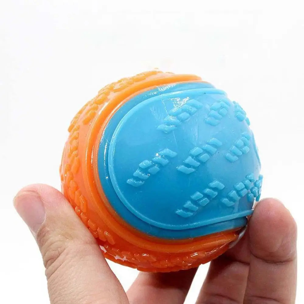 Dogs Interactive Toys Interactive Dog Ball Squeaky Balls Toys Pet Grinding Teeth Toy for Dog Pet Teeth Cleaning Pet Supplies