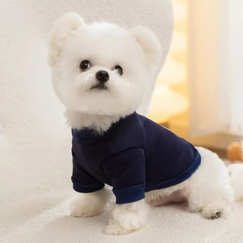 Cute Dog Clothes Bear Letter Print Pet Dog Hoodies Puppy Warm Coat Autumn Winter Dog Sweatshirt Chihuahua Apparel Cat Dlothing