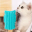 Cat Self Groomer High Elasticity Self Cleaning Tickling Comb Pet Brush Pet Hair Cleaner Brush With Round-Head Comb Teeth For