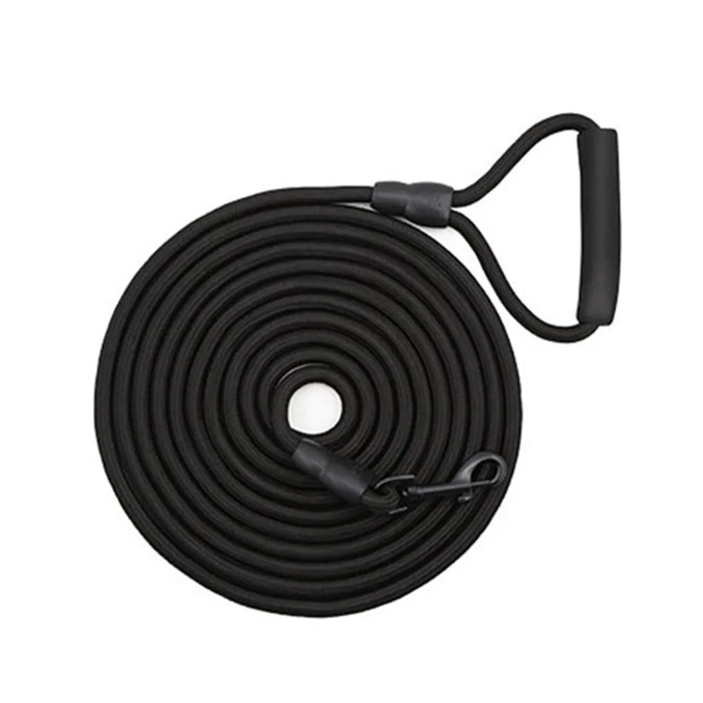 Dog Check Cord 5M 10M Leash Floatable Extra Long Pet Dog Training Rope with Soft Handle for Camping Playing Backyard Beach Lake