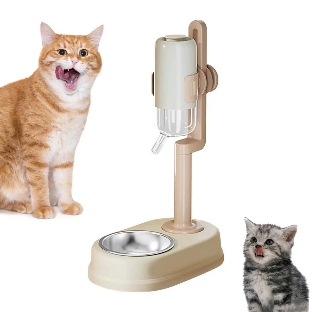 Food Water Automatic Feeders Automatic Feeders Dog Bowl Water Dispenser No-Drip Easy-Clean Automatic Feeder Pet Feeding Bowl For