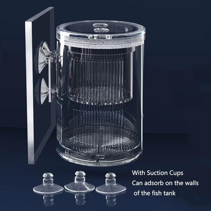 Acrylic Floating Fish Breeding Isolation Box Aquarium Breeder Feeder Fish Tank Hatching Incubator Aquarium Hatchery Accessories