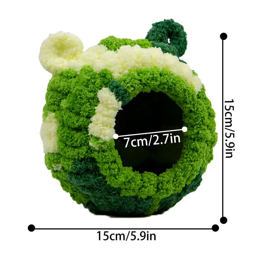 Parrot Breeding Nest Bed Versatile Bird Sleeping Hut Parakeet Sleeping Nest Breathable Bird Nest House Winter Warm Parrot Nest