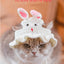 Luxury Design Pet Hat for Small Dogs Knitting Animal Shaped Cosplay Puppy Head Wear Caps New Year Warm Lace Up Cat Accessories
