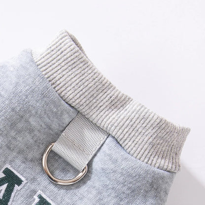 Winter Clothes for Dogs Pet Warm Dog Hoodies Letter Pullover Dog Coat New Cat Clothing Chihuahua French Bulldog Puppy Sweatshirt