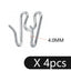 Dog Choke Collar Accessories Adjustable Training Collar For Dog 2.5/3.0/3.5/4.0MM Collar Links Fit for Prong Collar Pinch Collar