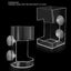 Highly Transparent Square/Round Aquarium Feeder Bowl Fixed-Point Plastic  Floating/Sinking Fish Food Tray with Suction Cup New