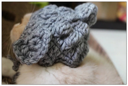 Winter Cosplay Buddha Pet Dog Hat Ginger Ear Protective Head Wear for Small Puppy New Year Lace Up Yorkshire Cat Accessories