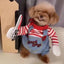 Halloween Dog Clothes Funny Pet Dogs Cosplay Costumes Set Christmas Dog Costume Comical Outfits for Pet Cat Puppy Party Clothing