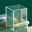 Fish Aquarium Tank Small Transparent Fish Elevator Tank Lightweight Acrylic Inverted Above Water Fish Tank Aquariums Fish Bowls