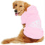 S-5XL Pet Dog Hoodies for Small Medium Large Breed Dogs, Fleece Lined Pullover Pitbull Sweatshirt Casual Sports Clothes Apparel