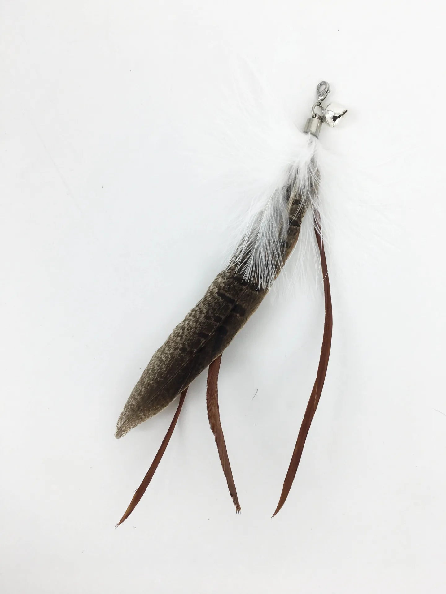 Interactive Cat Toy Handfree Cat Stick Playing Kitten Playing Teaser Wand Toy Suction Cup Bird/Feather Cat Wand Pet Supplies
