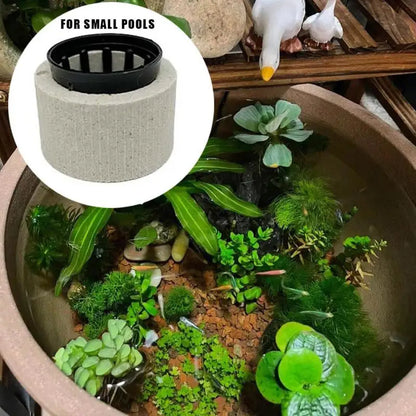 Aquarium Plant Weights Ceramic Water Plant Weights Pot Anti-Floating Aquarium Decoration Fish Tank Landscape Decoration