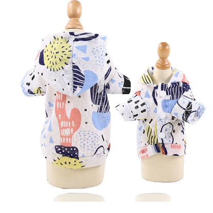 Ultra Thin Transparent Pet Dog Sun Protection Hoodie Clothes For Small Dogs Chihuahua Puppy Cat Summer Vest Shirt French Bulldog