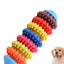 Colorful Puppy Teether Dog Toys Dog Teething Toys Dog Teeth Cleaning Toys Interactive Dog Toys Multifunctional Pet Playing