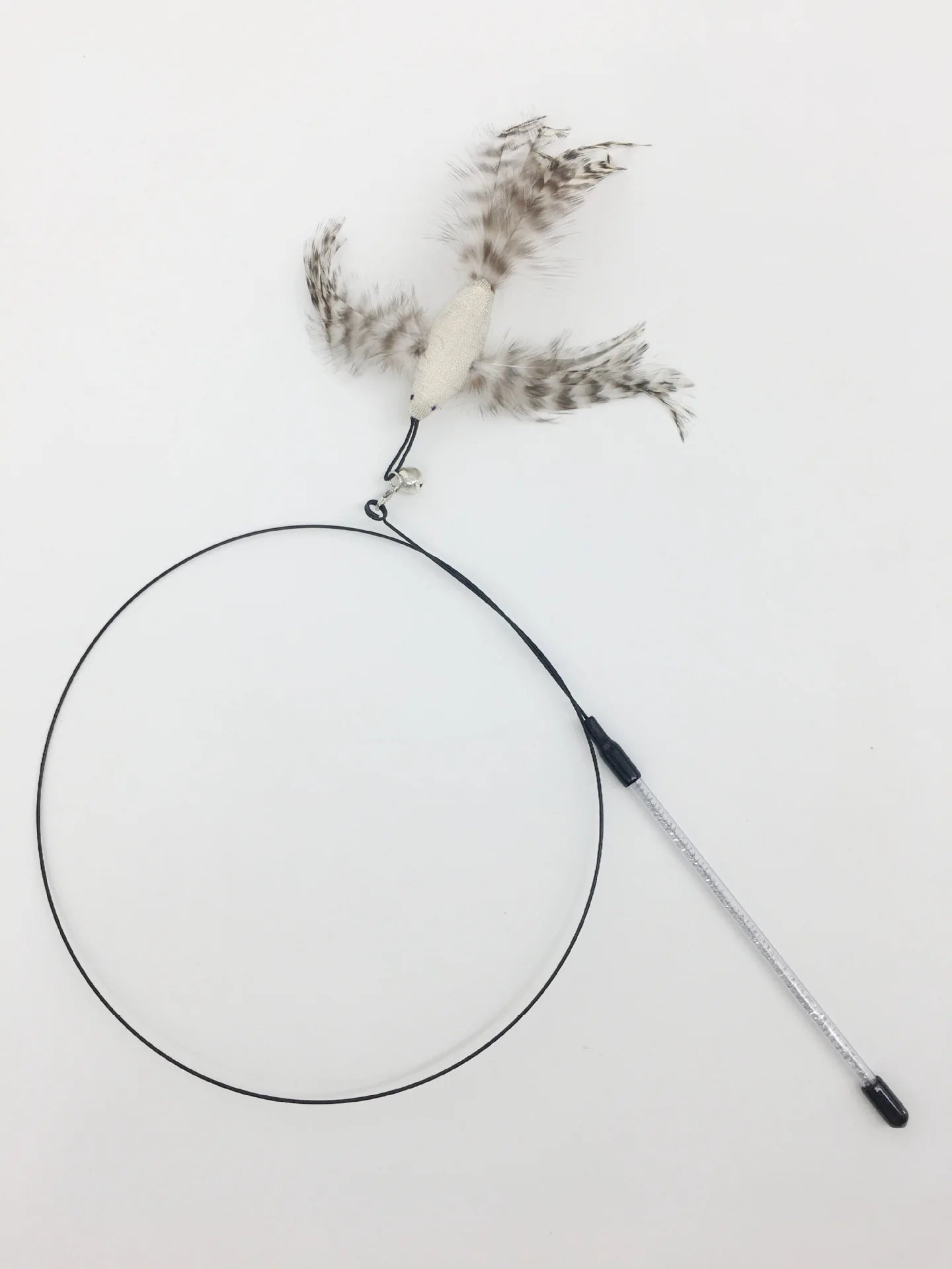 Wire Feather Cat Tickling Stick Pet Products for Cats Pet Cat Toys Interactive Cat Stick Toy Kitten Playing Pet Accessories