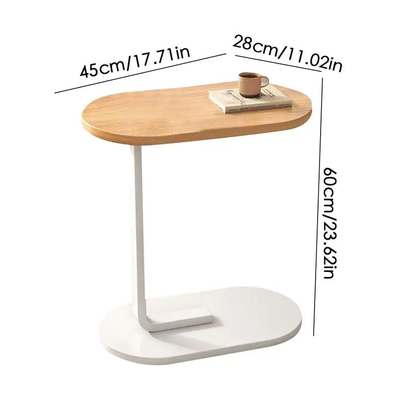 Couch Side Table C Table For Sofa Modern Bedside Tables For Small Space Coffee Table Couch Table For Living Room Bedroom Bedside