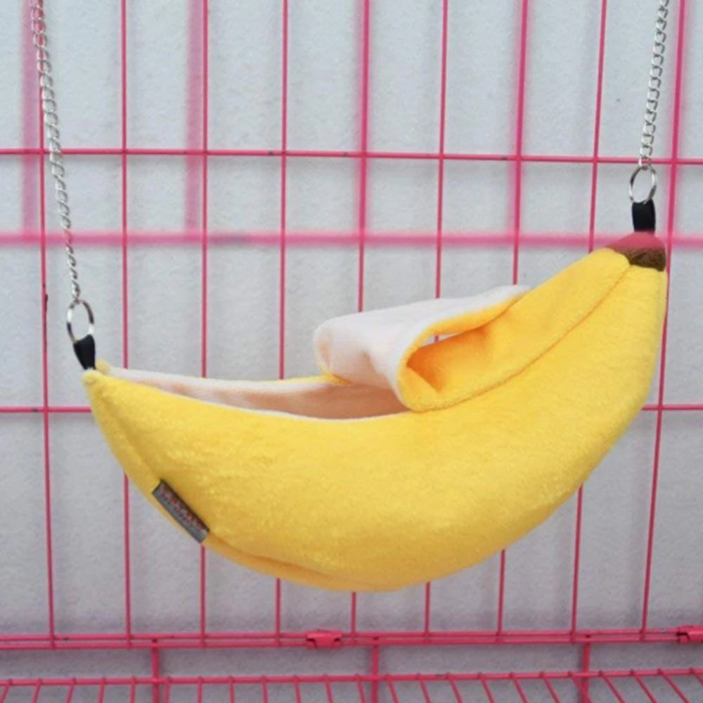 Cute Hamster Bird Cage Hammock Winter Warm Little Pet House Home for Sugar Glider Chipmunks Parrot mascotas Sleeping Bags Beds