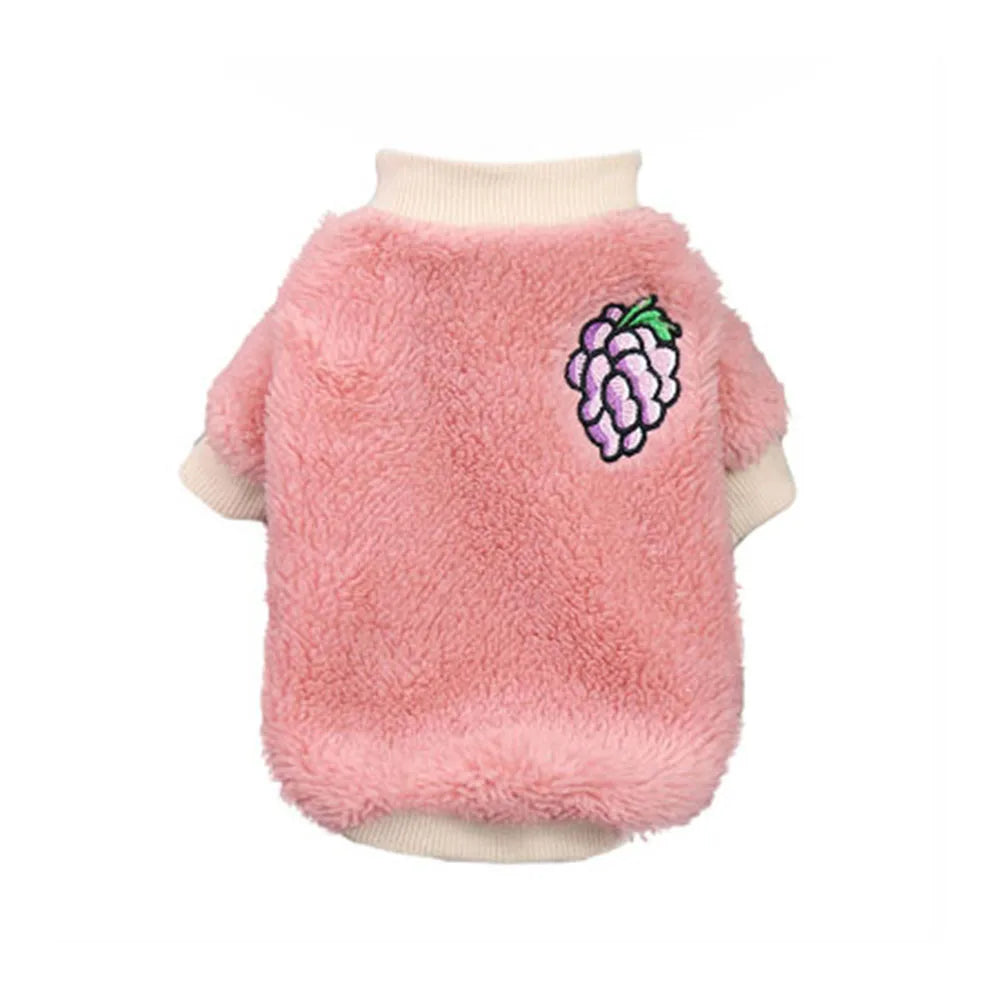 Soft Fleece Pet Dog Clothes For Small Medium Dogs Cats Warm Winter Dog Coat Jacket Puppy Cat Clothing Chihuahua Sweater Hoodies