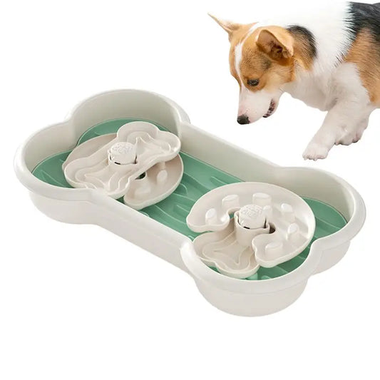 Slow Feeders for Dogs Slow Eating Dog Bowl Pet Slow Feeder Removable Dog Puzzle Feeder Interactive Outdoor Dog Slow Feeder Dog