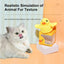 Interactive Cat Toys Flapping Duck Rechargeable Quack Chirping Beating Wings Vibrating Bird Toy Cat Teaser Toy For Cat Dog