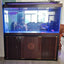 Glass Fish Tank Aquarium Arowana Large Fish Tank Golden Five-line Ultra-white Crystal Aquariums & Accessories 150*60*155cm