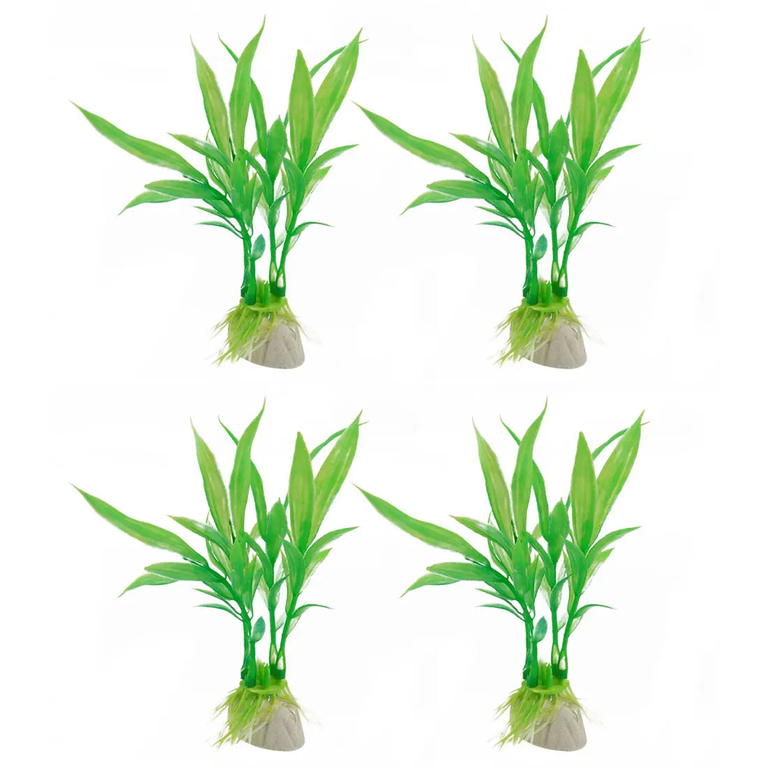 UXCELL 3/4/5/6/8/9 Pcs Artificial Aquarium Plants Grass Water Weeds Ornament Fish Tank Plant Flower Grass Decor Accessories